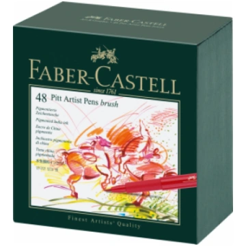 *Otas tipa flomāsteri Faber-Castell Pitt Artist Pe