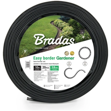 Dobes apmale Bradas Easy Border, 1000 cm x 5 cm, m