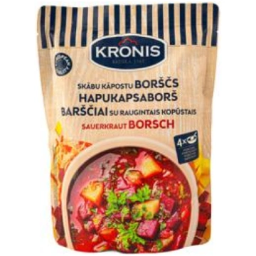 Borščs skābu kāpostu KRONIS 530g - 1