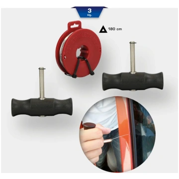 Brilliant Tools Rokturi ar velkamo stiepli, 3-daļī