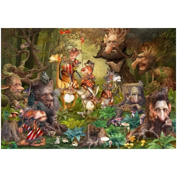 Puzzle François Ruyer: Trolls Grafika