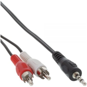 Kabel InLine Jack 3.5mm - RCA (Cinch) x2 0.5m czar
