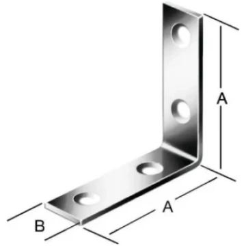 Leņķis krēsla 25x15mm Zn