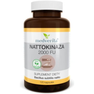 Nattokinase 2000 FU Medverita 120 caps