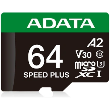 ADATA Speed Plus 64 GB MicroSDXC Class 10 UD64GUI3