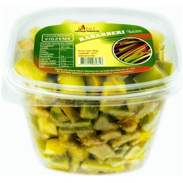 BIO RABARBERI (saldēti) - 1 kg