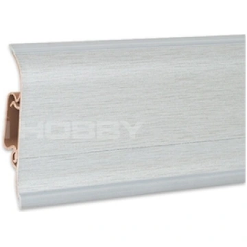 Nobeigumi PVC grīdlīstei 2gab. Metallic Collection