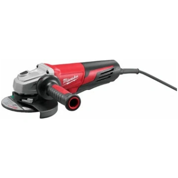 Angle Grinder, Double Insulated Small, 6 in Dia Wh