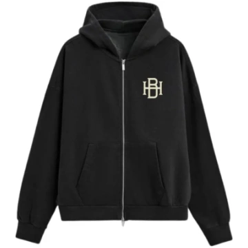 Horda Basic Design 400 Gram Oversized Zip-Up Hoodi