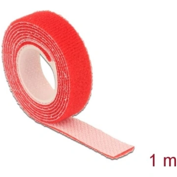 Delock Hook-and-loop tape on roll L 1 m x W 13 mm 