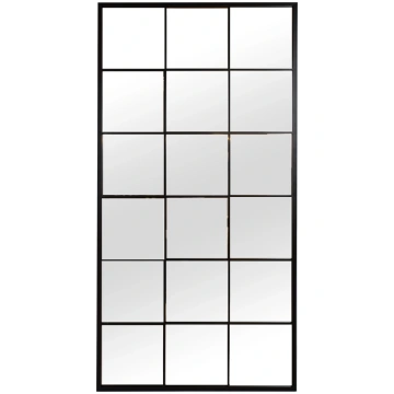 Spogulis SIMONE 90x180cm, melns Home4You
