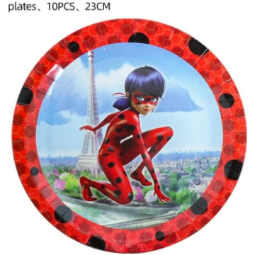 Miraculous Ladybug ballītes piederumu komplekts (3
