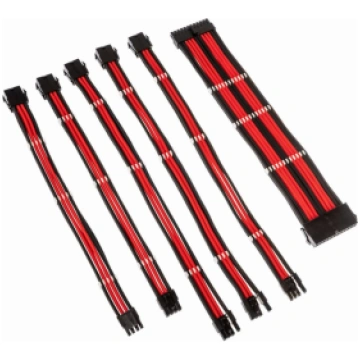 Kolink Core Adept Braided Cable Extension Kit - Bl
