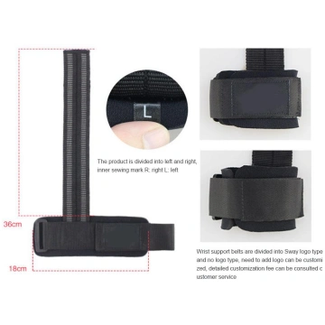 Weight Lifting Straps with Wrist Protector Double