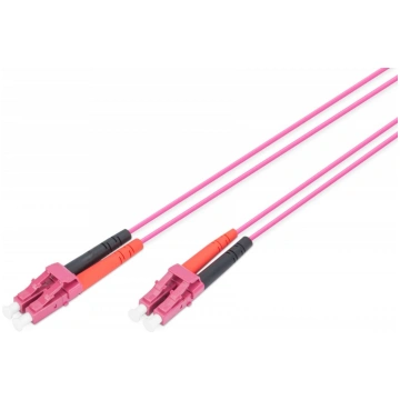 Digitus Fiber Optic Multimode Patchcord, OM4, LC /