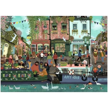 Puzzle Riverside Town Ravensburger