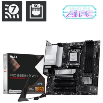 Mainboard|MSI|AMD B850|SAM5|Micro-ATX|Memory DDR5|