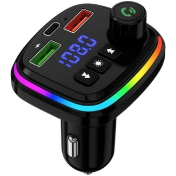Daudzfunkcionāls automašīnas FM modulators Nav nor