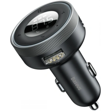 Baseus Enjoy Bluetooth FM Modulator, 2 x USB-A - 1