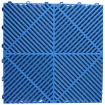 Modulārā grīdas flīze 400x400x18mm (PRC) zila Unkn