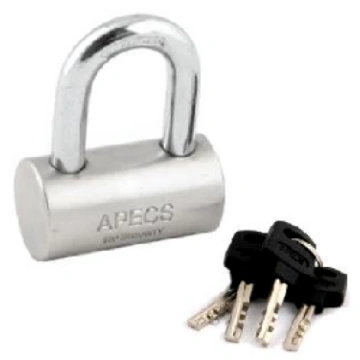 Piekaramā terauda slēdzene APECS PDS-32-50 4 atslē