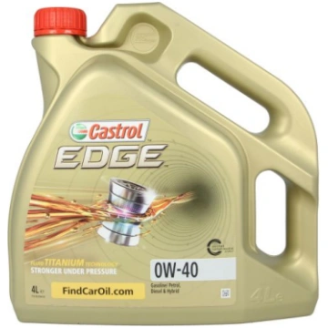Motoreļļa Castrol EDGE 0W-40 4L