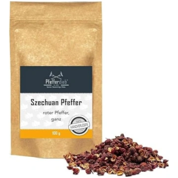 Oriģināls Szechuan sarkanais pipars, Szechuan pipa