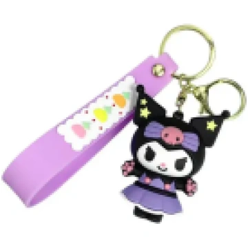 3D Silicone Keychain - Hello Kitty Design 2 - Sili