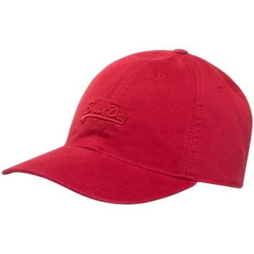 Cepur izliekta sarkans regulējams Vintage Embroide