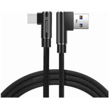 Swissten L Type Textile Universal Quick Charge 3.1