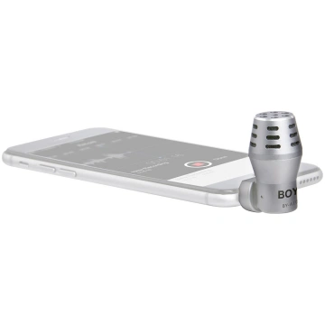 Boya A100 Smartphone Microphone (3.5mm) Silver