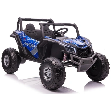 Divvietīgs bērnu elektromobilis Bagijs UTV-MX Blue
