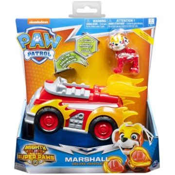 Paw Patrol Mighty Pups Deluxe Vehicle Marshall 605