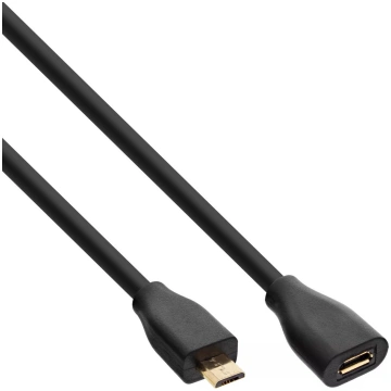 Micro-USB 2.0 pagarinājuma kabelis InLine 32715P 1