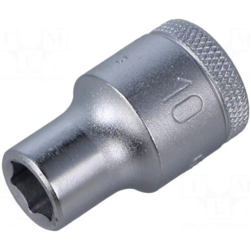 Socket: 6-angles | socket spanner | HEX 10mm | 1/2