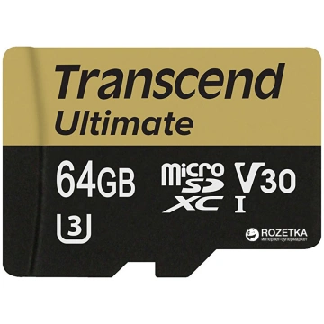 MicroSD atmiņas kartes, TRANSCEND, TRANSCEND 64 GB