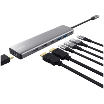 Trust Dalyx 7-in-1 USB-C Multiport Adapter - docki
