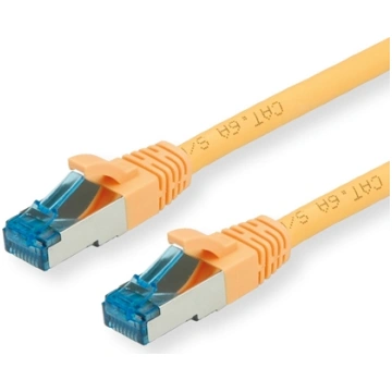 Value S/FTP Patch Cord Cat.6A (Class EA), yellow, 