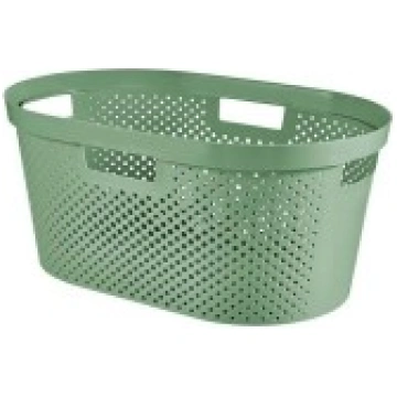 Veļas grozs Infinity Recycled 40L 59x39x27cm zaļš 