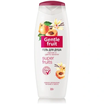 IRIS COSMETIC GENTLE FRUIT Dušas želeja Persiks un