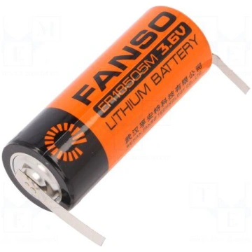 Battery: lithium | 3.6V | 18505 | soldering lugs |