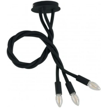 LOVER Chandelier 3 Led Lights (E14) 150 cm In Sili