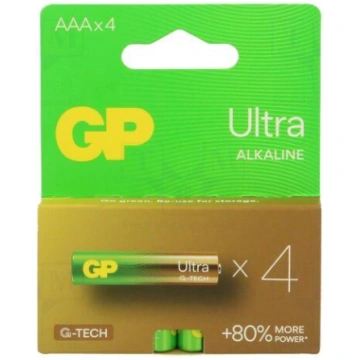 Battery: alkaline | AAA,R3 | 1.5V | non-rechargeab
