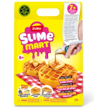 Radošs gļotu komplekts Slime Mart Waffles