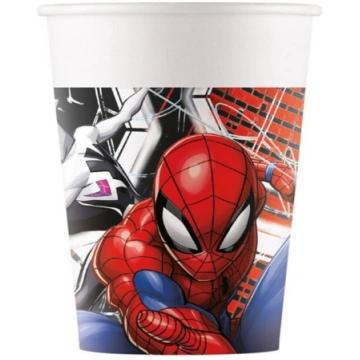 Glāzītes "Spiderman" World of Web, 8 gab