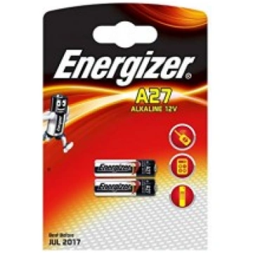 Baterijas Alkaline ENERGIZER A27 12V, 2gab