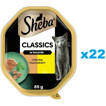 SHEBA Classics paplāte 22x85g mitrā pilnvērtīga ba