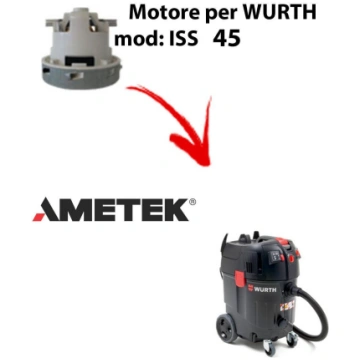 ISS 45 automatic Ametek Vacuum Motor for vacuum cl