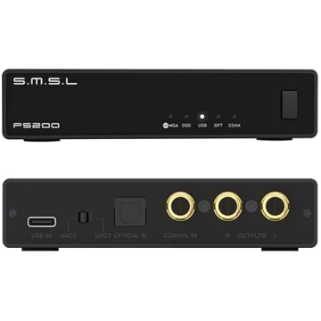 SMSL PS200PRO ES9039Q2M HiFi DAC, DSD512 PCM 32bit