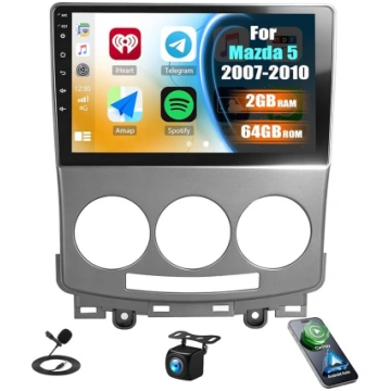 SIXTOP 2+64G Android auto radio priekš Mazda 5 200